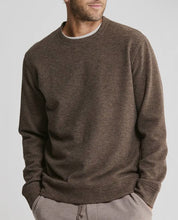 Men's Wool Blend Sweater Blue, Brown