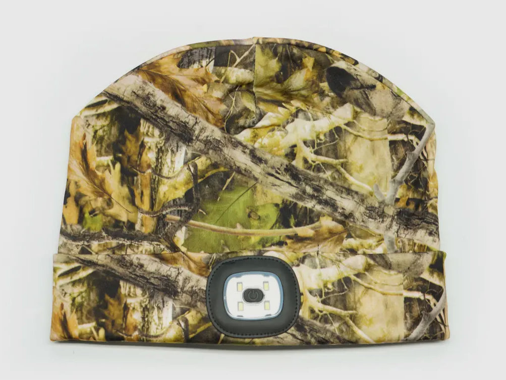 Night Scope Beanie in Camo or Black