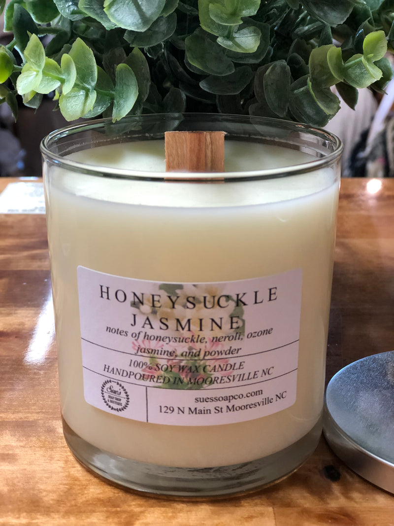 Honeysuckle & Jasmine Votive Candle Soy Wax