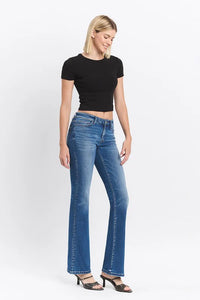 Low/Mid Rise Vervet Bootcut Jeans