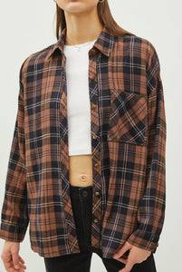 Sunday Fun Day Plaid Shirt in 3 Colors