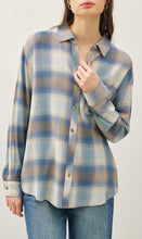 Plaid Shirt Blue, Pink