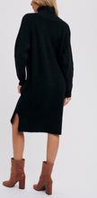 SALE Midi Sweater Dress Black was $54