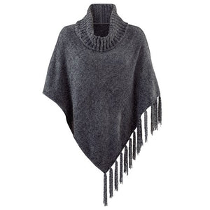 Beyond Soft Poncho RESTOCKED in Black, Green, Ivory