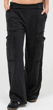 Utility Wide Leg Pants Blue, Black, Sage, Chestnut, Dark Brown, Dusty Navy