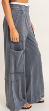 Utility Wide Leg Pants Blue, Black, Sage, Chestnut, Dark Brown, Navy, Green