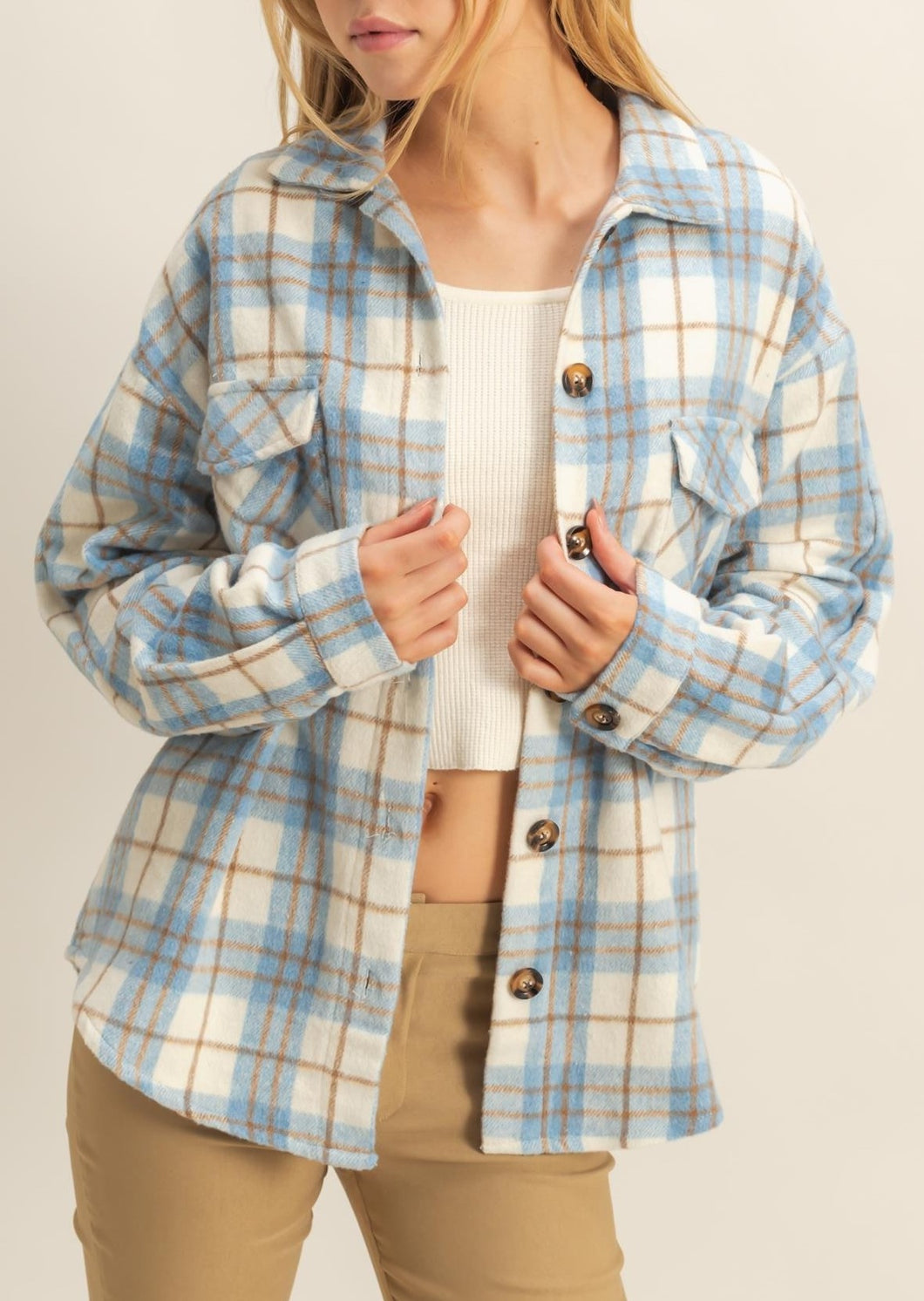 Winter Blues Shacket