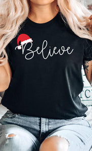 Believe Tee Shirt Black