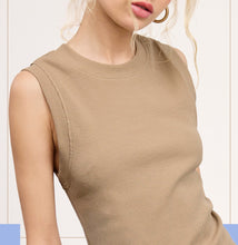 Essential Ribbed Tank, Click for colors