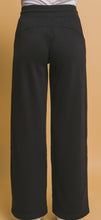 Wide Leg Sweatpants Black