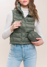 Evergreen Puffer Vest