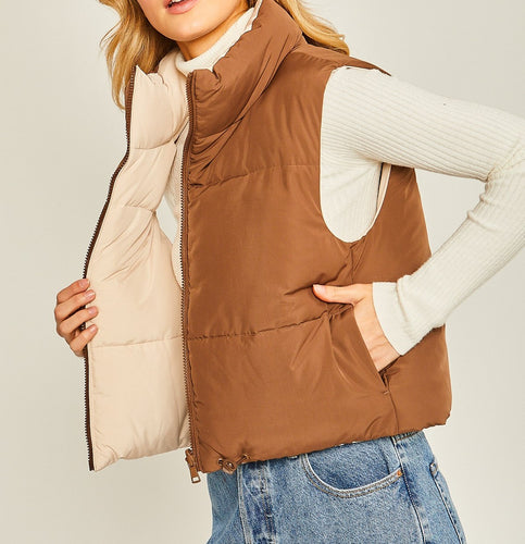 Reversible Puffer Vest Coco RESTOCKED