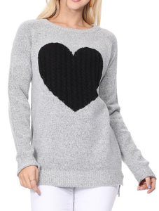 Soft Heart Sweater