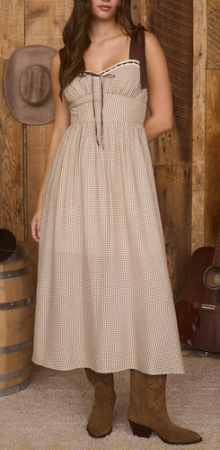 Corset Midi Dress