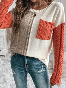 Color Block Sweater