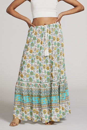 Flower Power Maxi Skirt