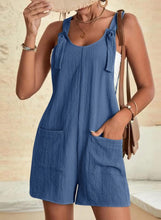 Summer Fun Romper Blue, Rust