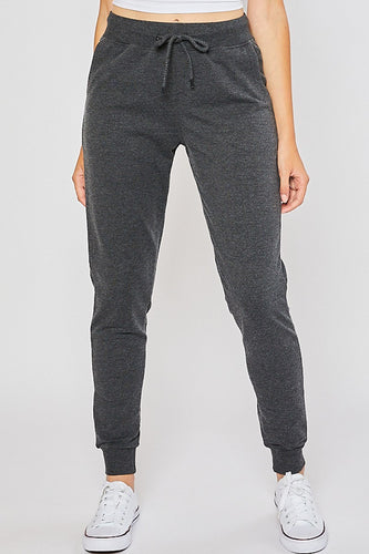 Relaxed Fit French Terry Joggers Faded Pink or Charcoal