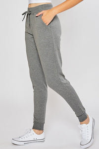 Relaxed Fit Scuba Fleece Joggers Black, Dusty Purple, Grey, Sand