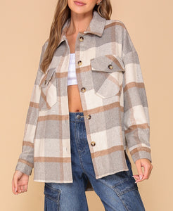 Plaid Shacket RESTOCK