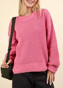 Pretty in Pink Sweater