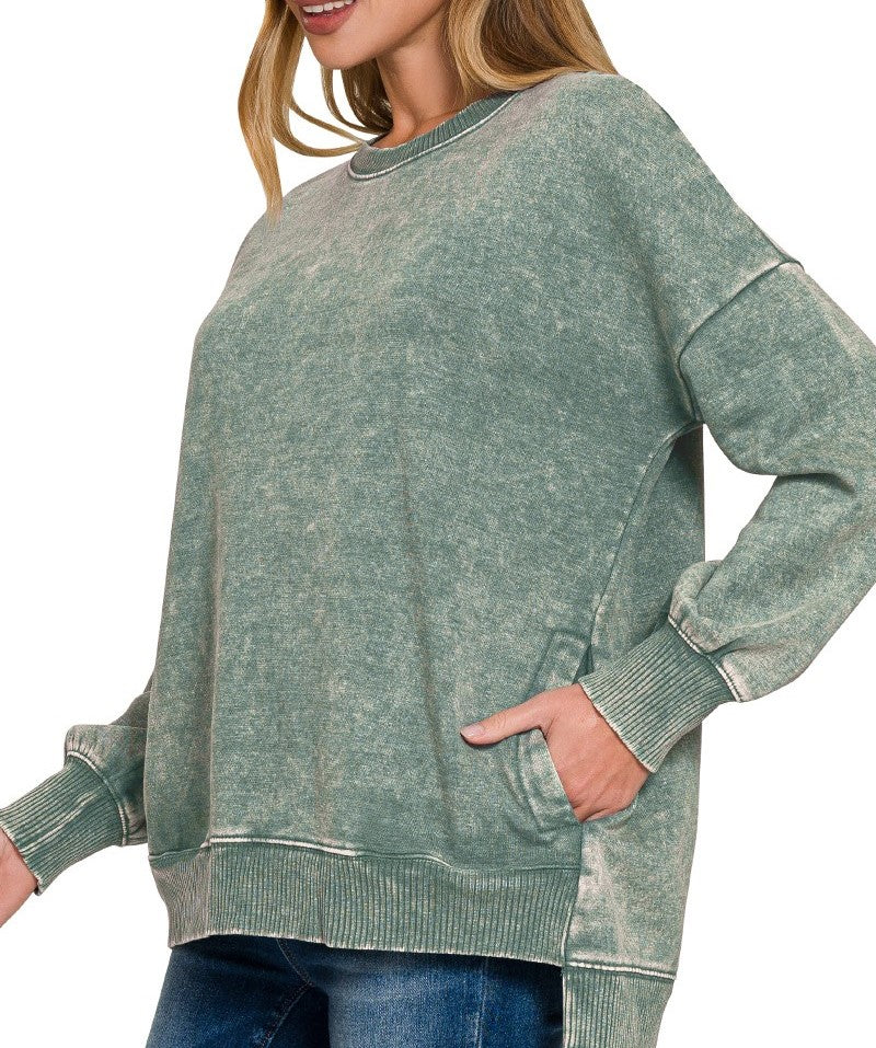 Acid wash Sweatshirt BESTSELLER RESTOCK! NEW COLORS! Some in extended sizes