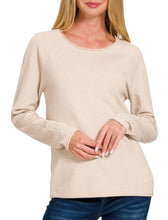 Basic Oh-so-Soft Sweater Beige, Black