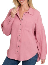 One In Every Color Gauze Shirt Click on for color choices