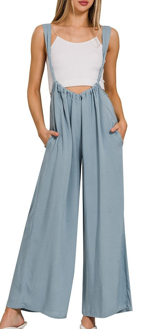 Chloe Jumpsuit Black, Blue, Olive, Jade, Rust