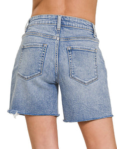 Longer length Denim Shorts