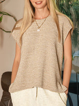 Crewneck Sweater/Vest (oversized) Mocha