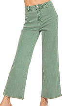 Wide Leg Jeans, Black, Brown, Camel, Olive