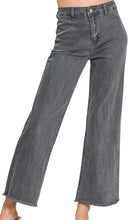 Wide Leg Jeans, Black, Brown, Camel, Olive