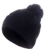 Cable Knit Lined Beanie Multiple colors