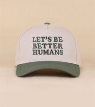 Better Humans Hat, Multiple Colors