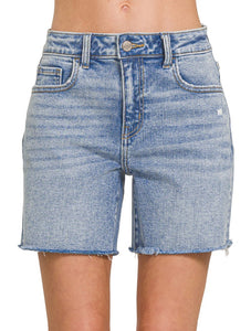 Longer length Denim Shorts