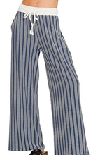 Ribbed Casual Pants Grey, Navy