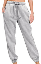 Washed Jogger Grey, Mocha