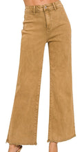 Wide Leg Jeans, Black, Brown, Camel, Olive