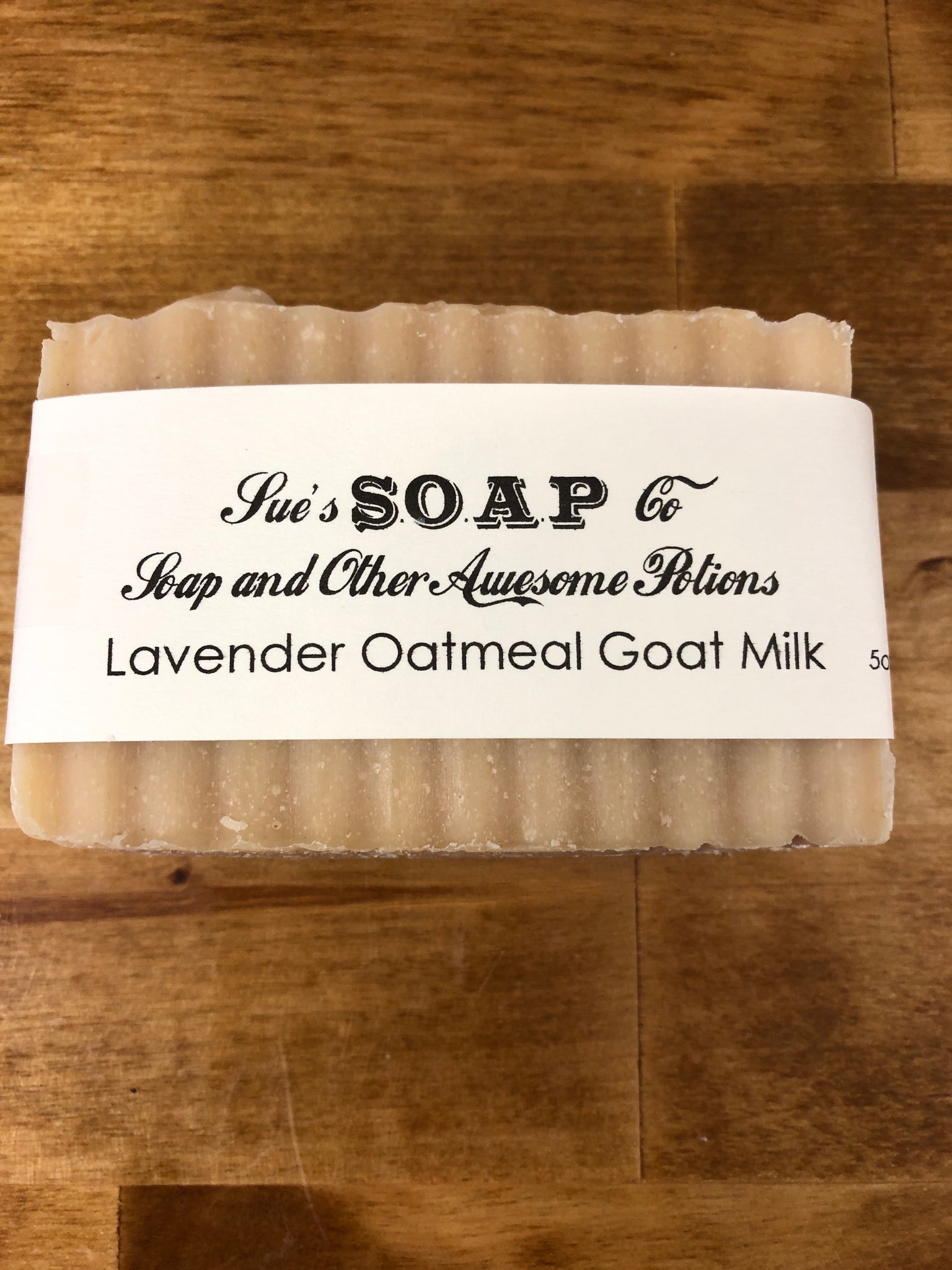 Lavender Oatmeal Goats Milk Soap